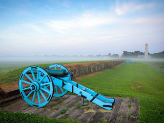 Battle of New Orleans in St. Bernard Parish Louisiana